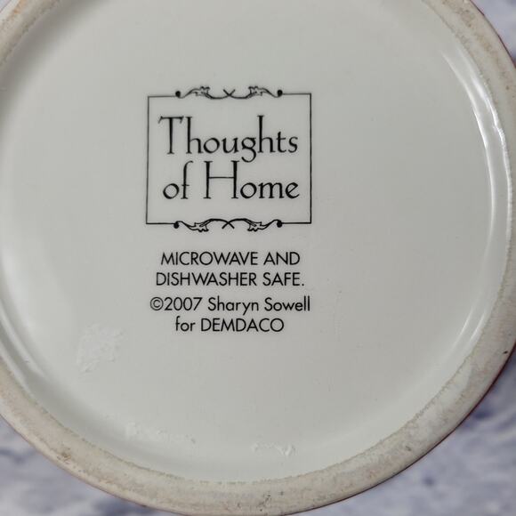 Eat, Drink & Be Merry Santa Silhouette Red Mug - Picture 8 of 12